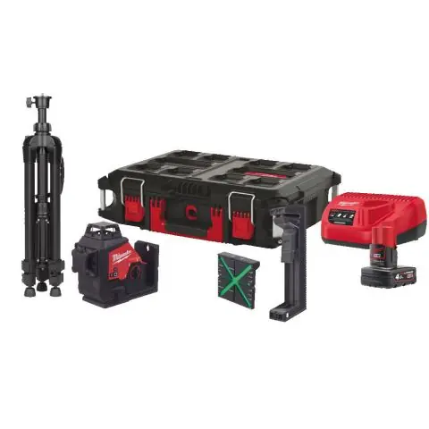 Milwaukee M12 3PLSKIT-401P Treplanslaser Outlet